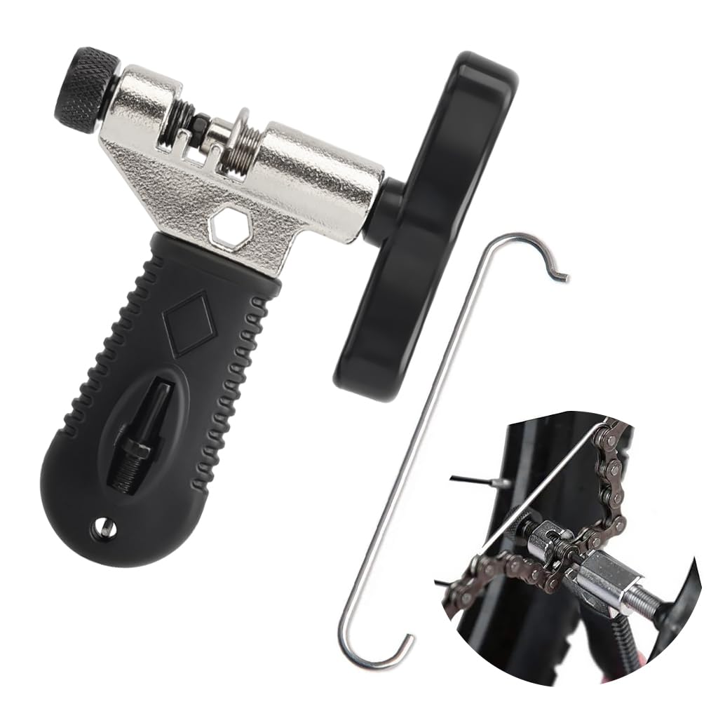 Serplex Bike Chain Tool for Bike Maintenance Universal Bike Chain Tool for 3/32 Inches Chain, 3/16 Inches Chain, 5-10 Speed Chain Repair Removal Bicycle Chain Splitter Cutter Rivet Remover Serplex Bike Chain Tool for Bike Maintenance Universal Bike Chain Tool for 3/32 Inches Chain, 3/16 Inches Chain, 5-10 Speed Chain Repair Removal Bicycle Chain Splitter Cutter Rivet Remover